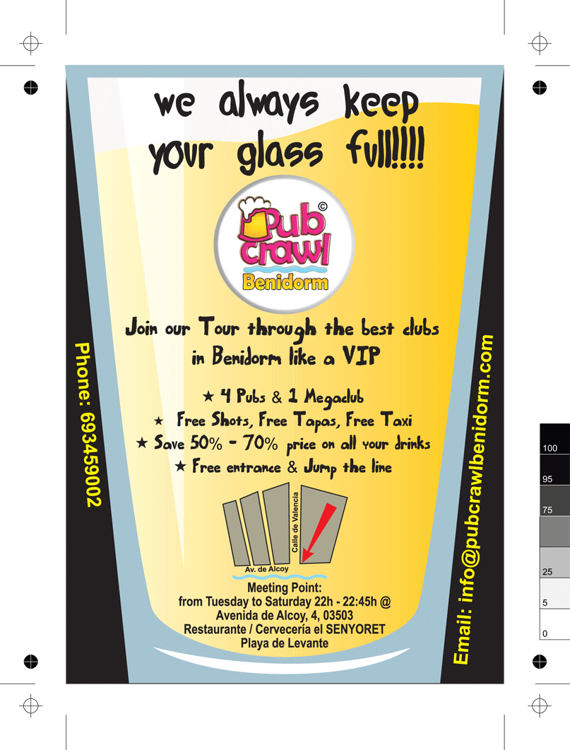 pubcrawl benidorm flyer 2